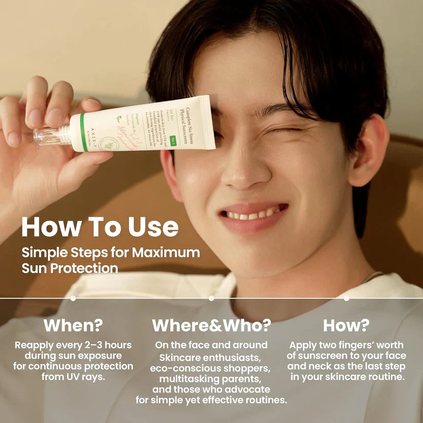 AXIS-Y Complete No Stress Physical Sunscreen 50ml