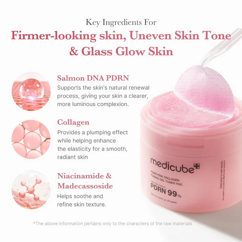 MEDICUBE PDRN Booster Pink Toning Collagen Set