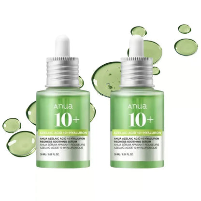 Anua Azelaic Acid 10 Hyaluron Redness Soothing Serum 30ml Set