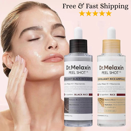 Dr.Melaxin Peel Shot Exfoliating Black Rice Ampoule (80ml)