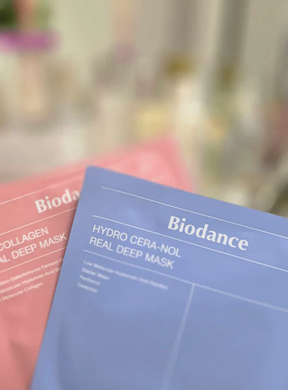 BIODANCE Mask Set - Hydro Cera-nol 4pcs + Bio-Collagen 4pcs
