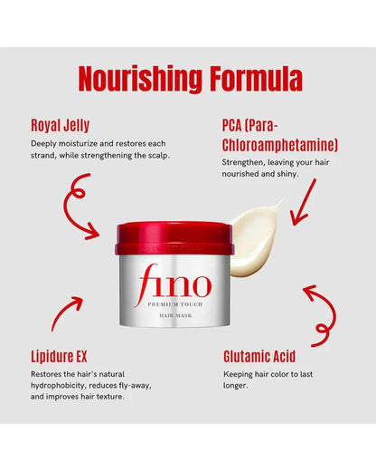 Fino Shiseido Premium Touch Hair Treatment Mask (Made in Japan) 230g