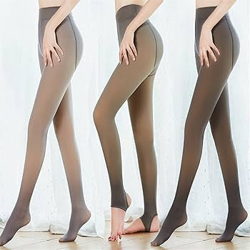 Medias térmicas para mujer, mallas de lana translúcidas sexis, medias de terciopelo gruesas y cálidas para invierno, pantalones de calle - Automaticprime