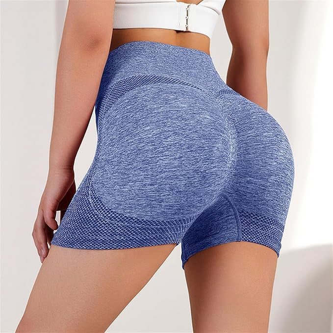 Pantalones cortos de yoga para mujer, cintura alta, entrenamiento, fitness, yoga, levantamiento de glúteos, ropa deportiva - Automaticprime