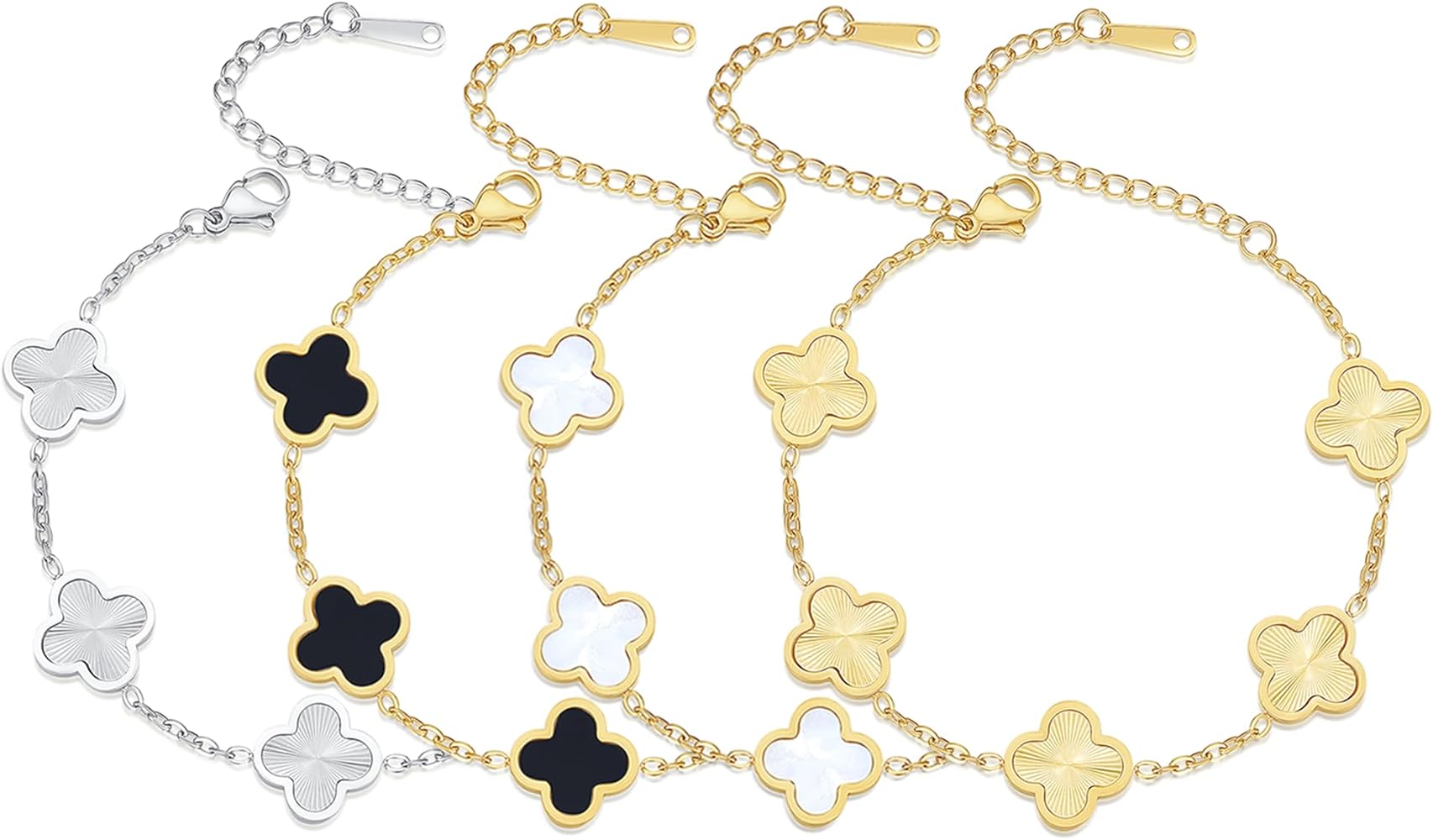 Pulsera Clover: Elegancia y Suerte en Cada Detalle - Automaticprime