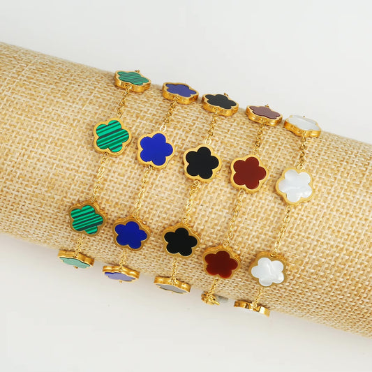 Pulsera Clover: Elegancia y Suerte en Cada Detalle - Automaticprime