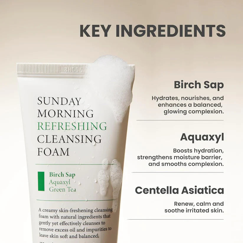 AXIS-Y- Sunday Morning Refreshing Cleansing Foam 120ml