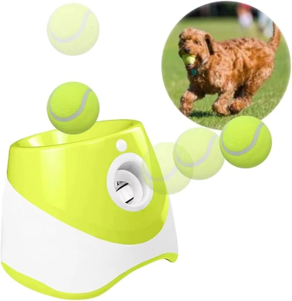 Divertibola: Lanzador de Pelotas para Mascotas - Automaticprime