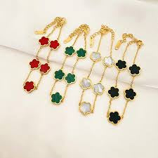 Pulsera Clover: Elegancia y Suerte en Cada Detalle - Automaticprime