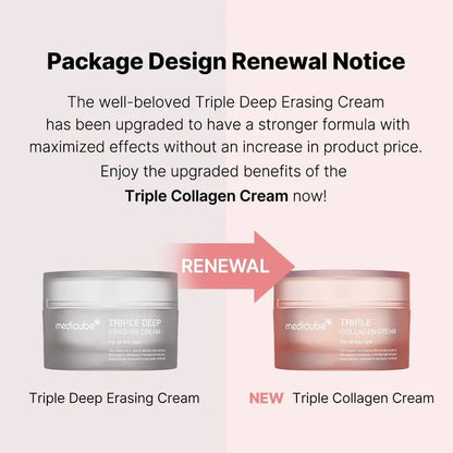 Medicube Triple Collagen Cream – Lift, Firm & Glow  | 50ml