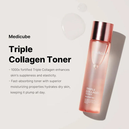 Medicube TRIPLE COLLAGEN TONER 4.0 140ml