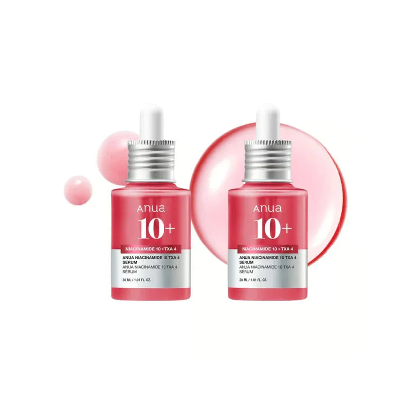 Anua Dark Spot Correcting Serum Double Set - Niacinamide 10% + TXA 4% Serum