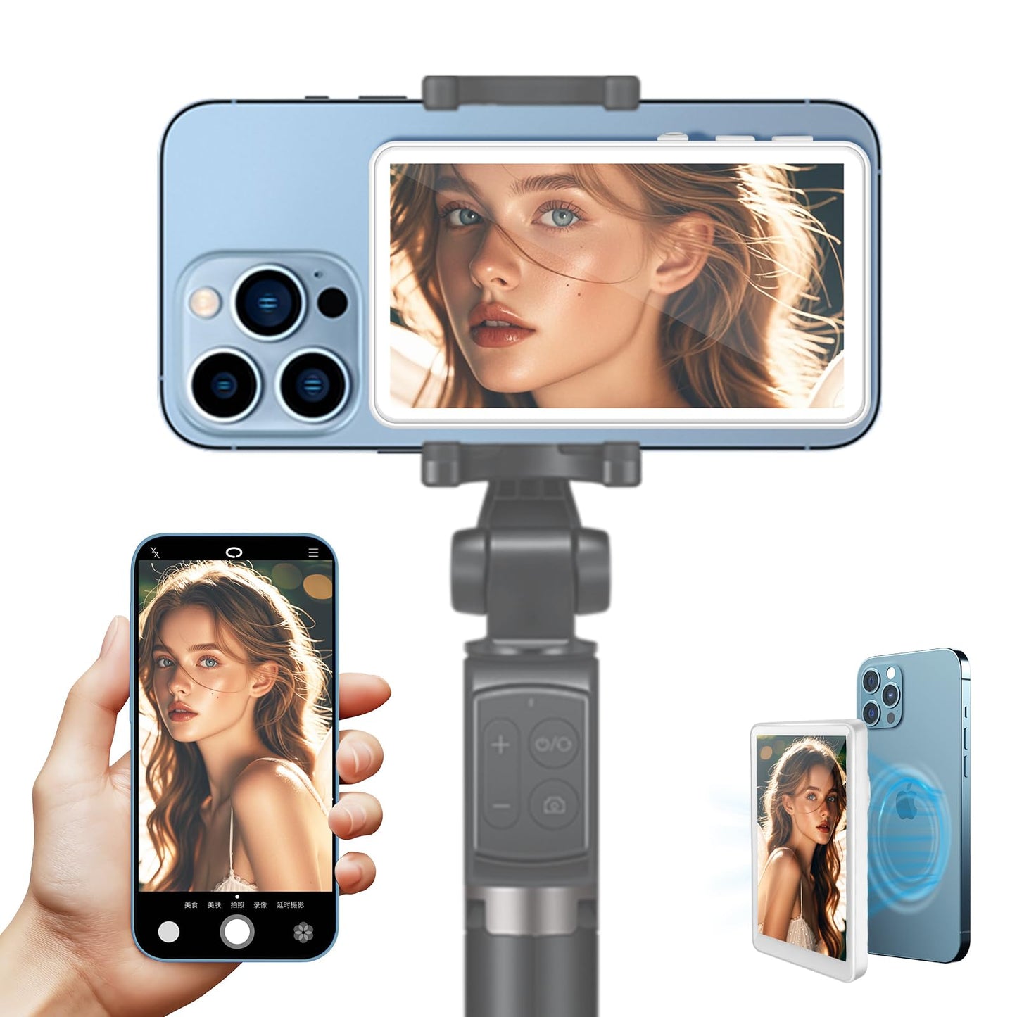 Selfie Monitor Inteligente para Teléfonos