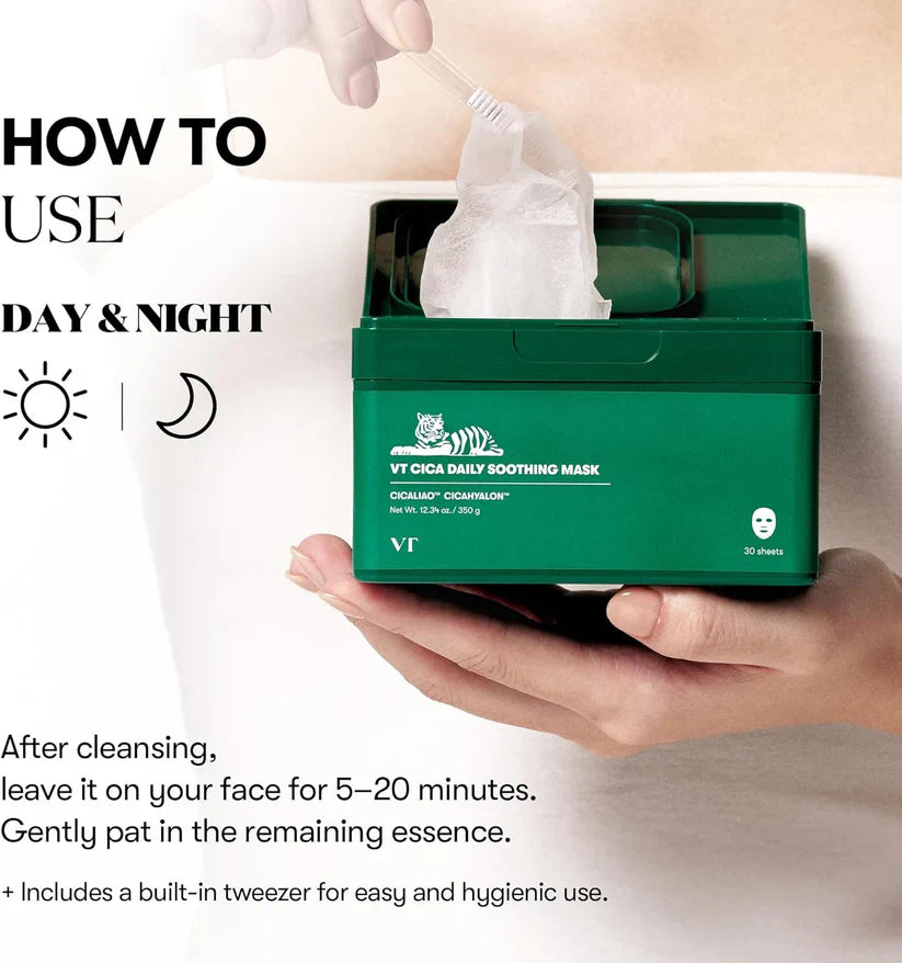 VT COSMETICS Daily Soothing Mask 30EA