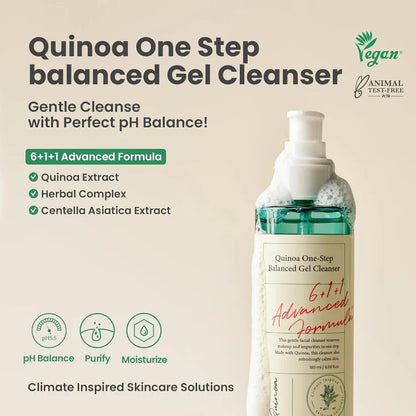AXIS-Y Quinoa One Step Balanced Gel Cleanser - 180 ml