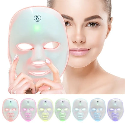 Máscara LED Facial: Rejuvenecimiento, Aclarado y Remoción de Acné con Tecnología Avanzada - Automaticprime