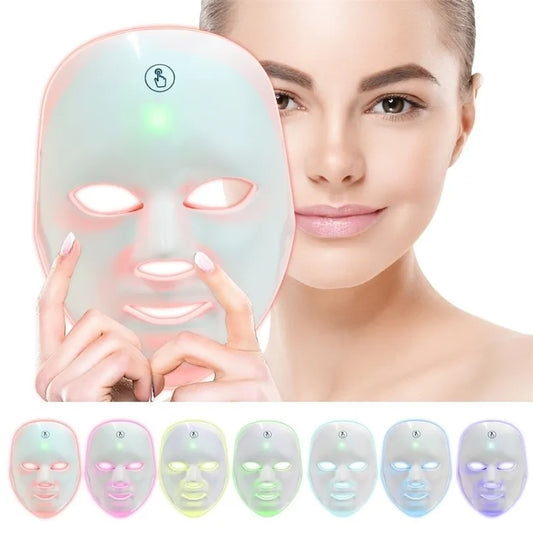 Máscara LED Facial: Rejuvenecimiento, Aclarado y Remoción de Acné con Tecnología Avanzada - Automaticprime