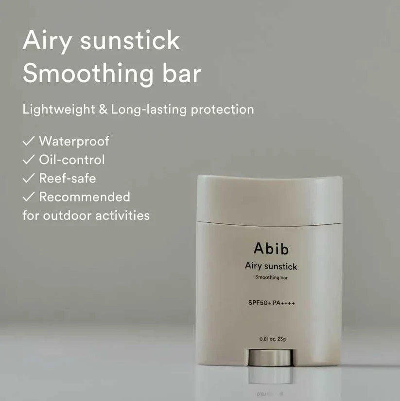 ABIB Airy Sunstick Smoothing Bar SPF50+ PA++++ - 23g