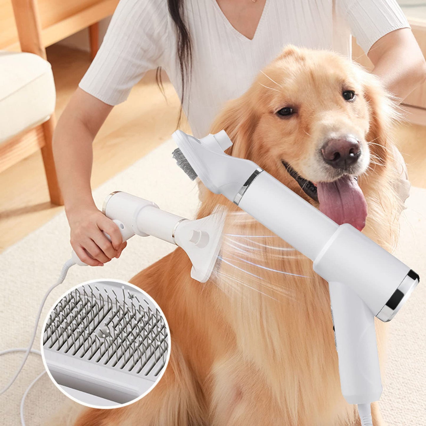Secador 2 en 1 para Mascotas: Practicidad y Conforto - Automaticprime