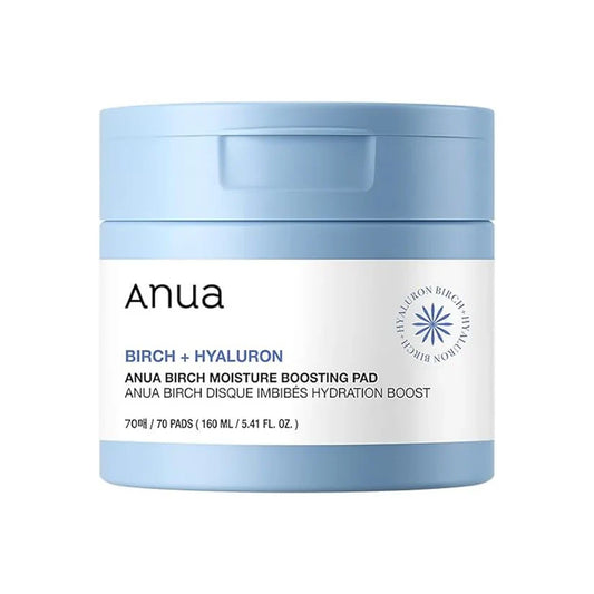 ANUA Birch Moisture Boosting Toner Pads – Hydrating & Soothing (160ml)