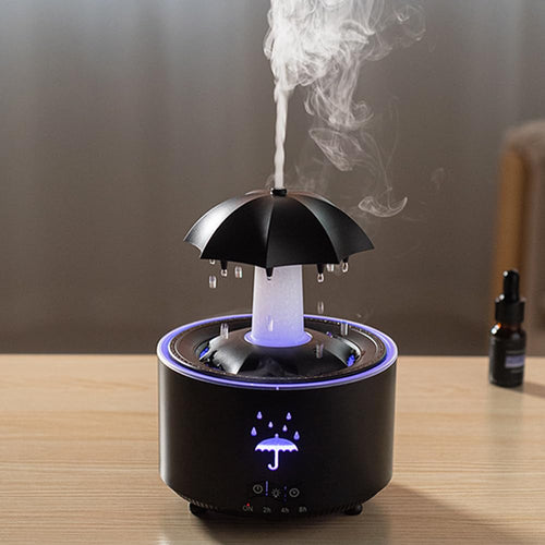 Humidificador de Aire Umbrella: Luz Colorida y Esencia Refrescante para tu Bienestar - Automaticprime