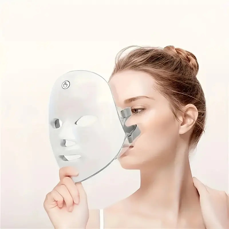 Máscara LED Facial: Rejuvenecimiento, Aclarado y Remoción de Acné con Tecnología Avanzada - Automaticprime
