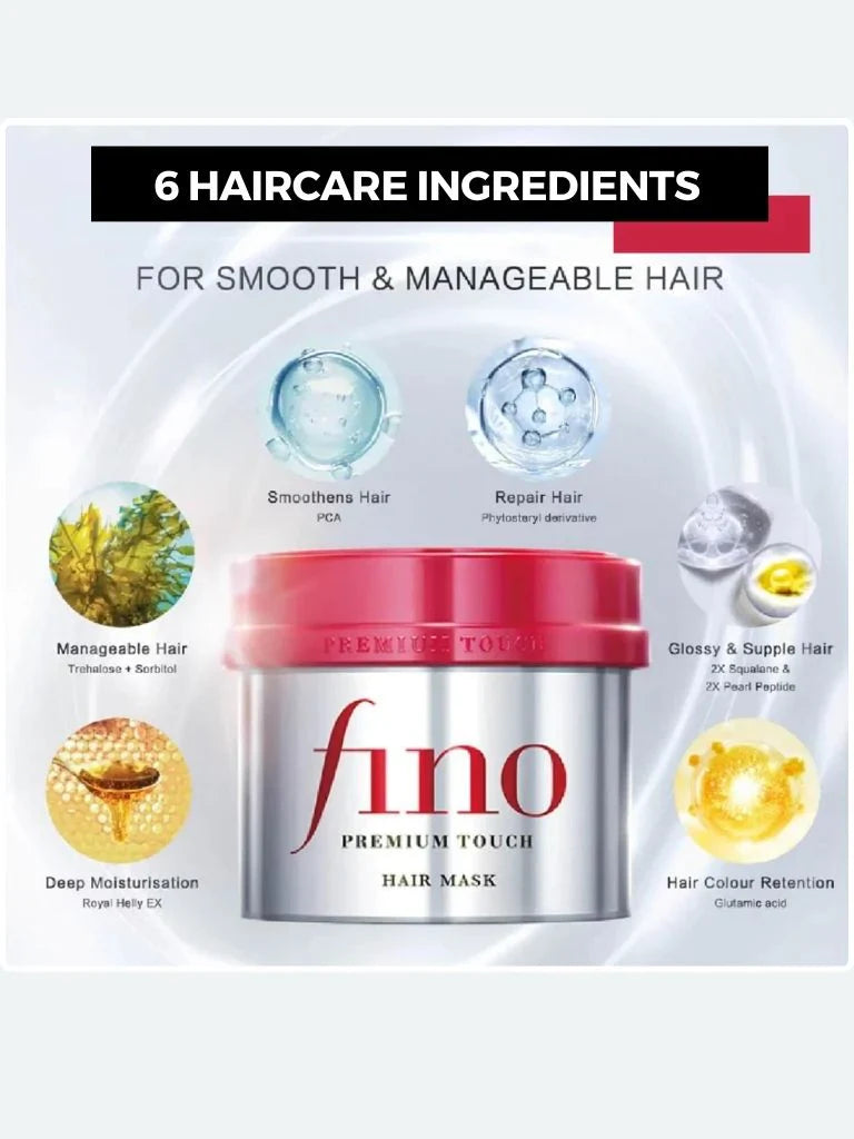 Fino Shiseido Premium Touch Hair Treatment Mask (Made in Japan) 230g