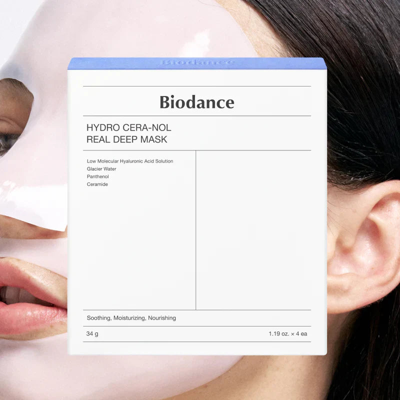BIODANCE Blue Cera-Nol Overnight Moisturizing Mask | 4ea/ 8ea/ 12ea/ 16ea