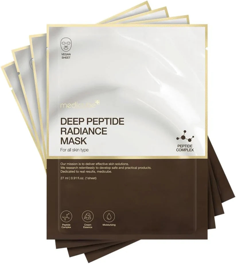 Medicube DEEP PEPTIDE RADIANCE MASK - (1EA/4EA)