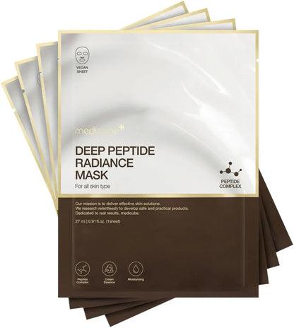 Medicube DEEP PEPTIDE RADIANCE MASK - (1EA/4EA)
