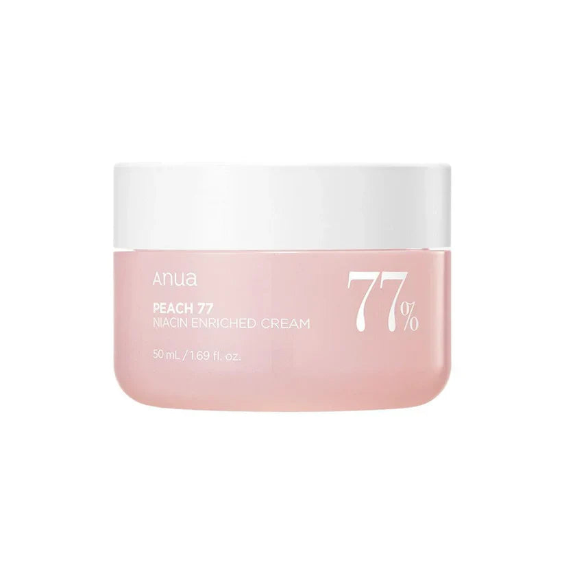 ANUA Peach 77 Niacin Enriched Cream – Brighten, Hydrate & Glow | 50ml