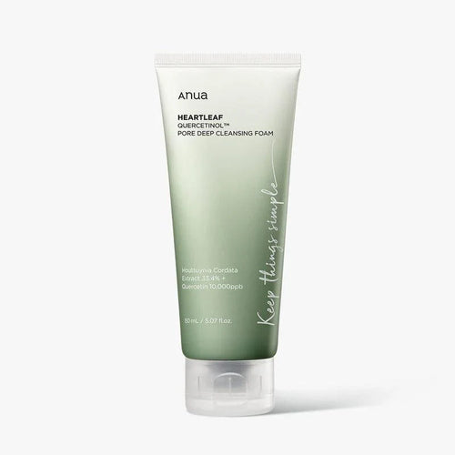 Anua Heartleaf Quercetinol Pore Deep Cleansing Foam 150ML