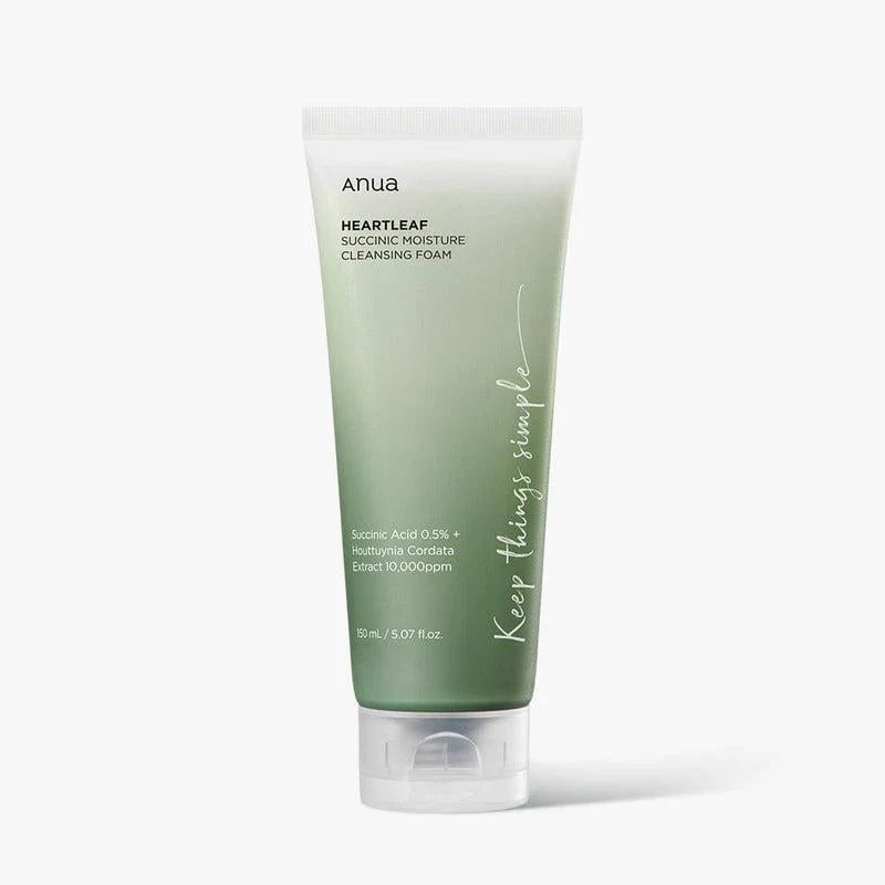 ANUA Heartleaf Succinic Moisture Cleansing Foam 150ml