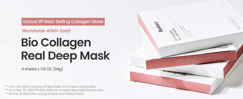 BIODANCE Mask Set (Refreshing Sea Kelp 4ea + Bio-Collagen 4ea)