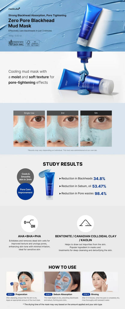MEDICUBE Zero Pore Set